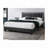 Bed with Fabric  Headboard,Light-1770683863