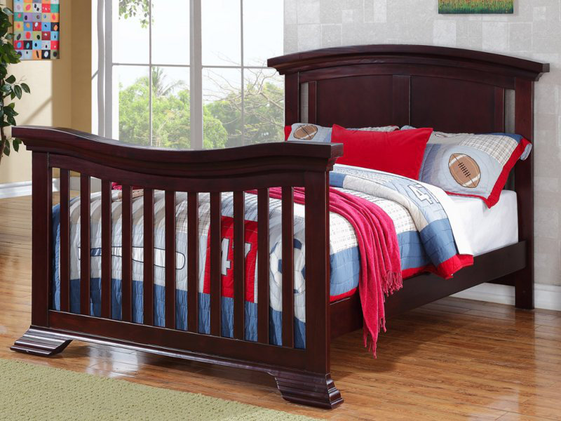 Lit de bébé convertible 4-en-1 Deon, Java (espresso)