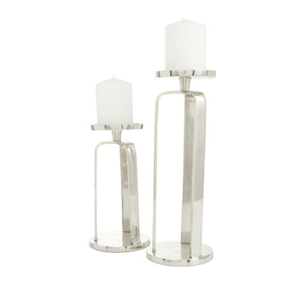 2 Piece Aluminum Tabletop Dish Set