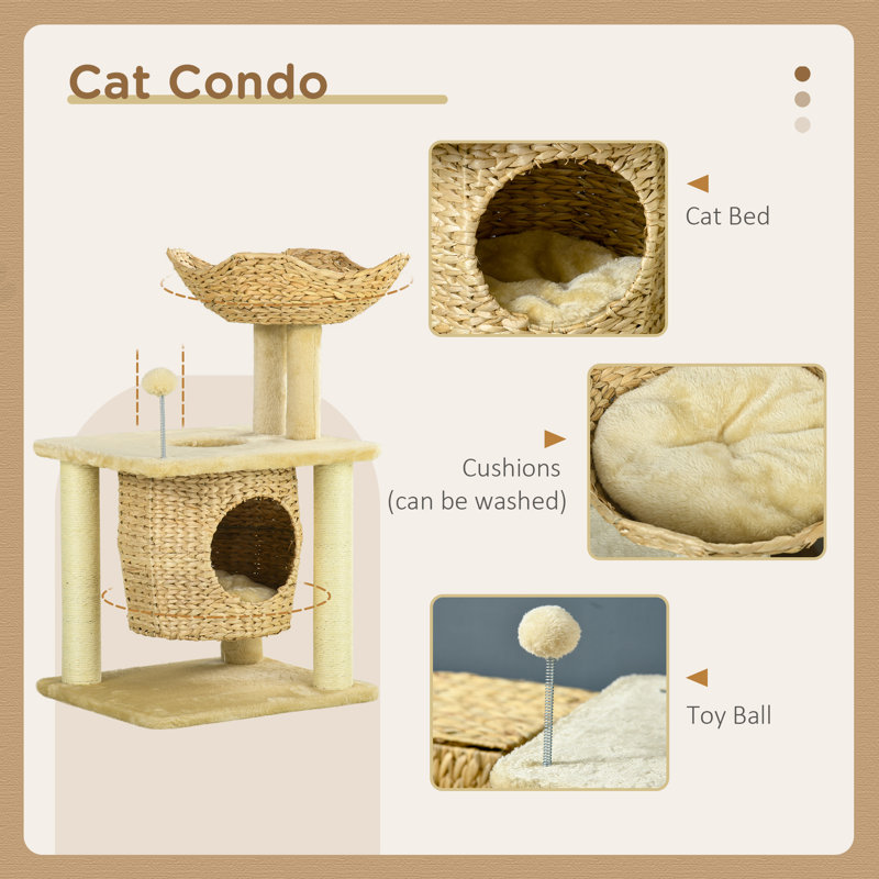 187.96cm H Cat Tree