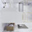 Glasgow 59'' Bathroom Vanity with Acrylic Top-2016125249