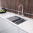 23'' L Single Bowl Stainless Steel Kitchen Sink