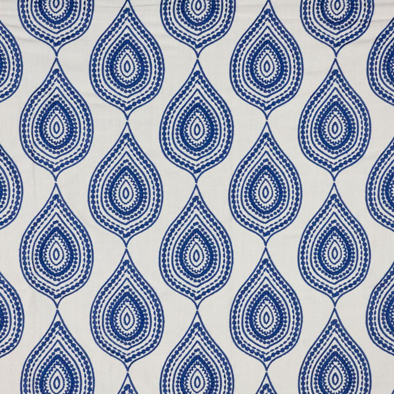 Tissu motif cachemire Jambi Suite, Amiral