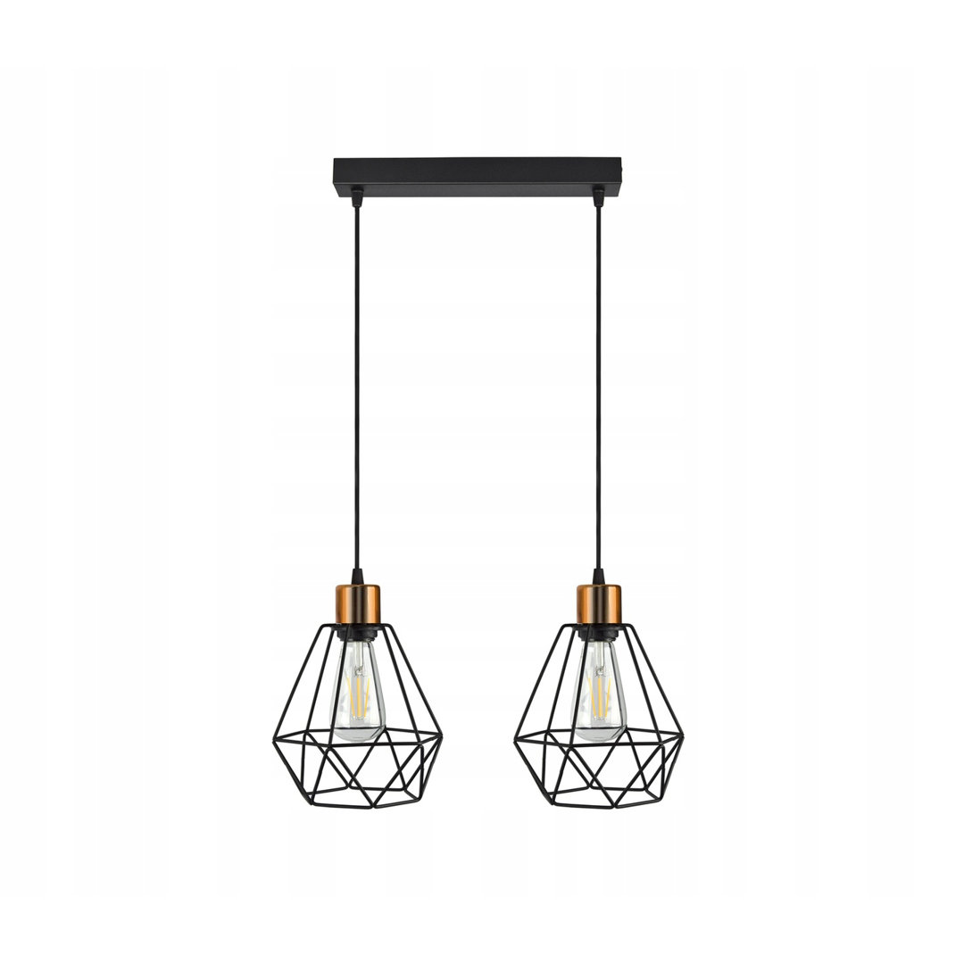 LoftDesigns 2-Light Geometric Pendant