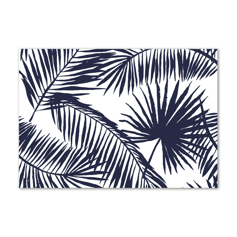 Leaves Of Palm - No Frame Print on Canvas