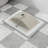 24"X18" Rectangular Console Bathroom Sink With Leg