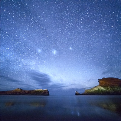 Milky Way Stars by Piskunov - Wrapped Canvas Print