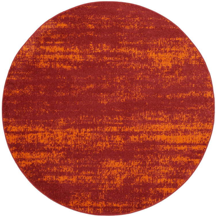 Nourison Essentials Red Indoor/Outdoor Area Rug