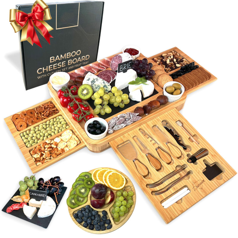 Union Rustic Bamboo Cheese Board