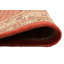 Tapis semi-antique rouille rouge