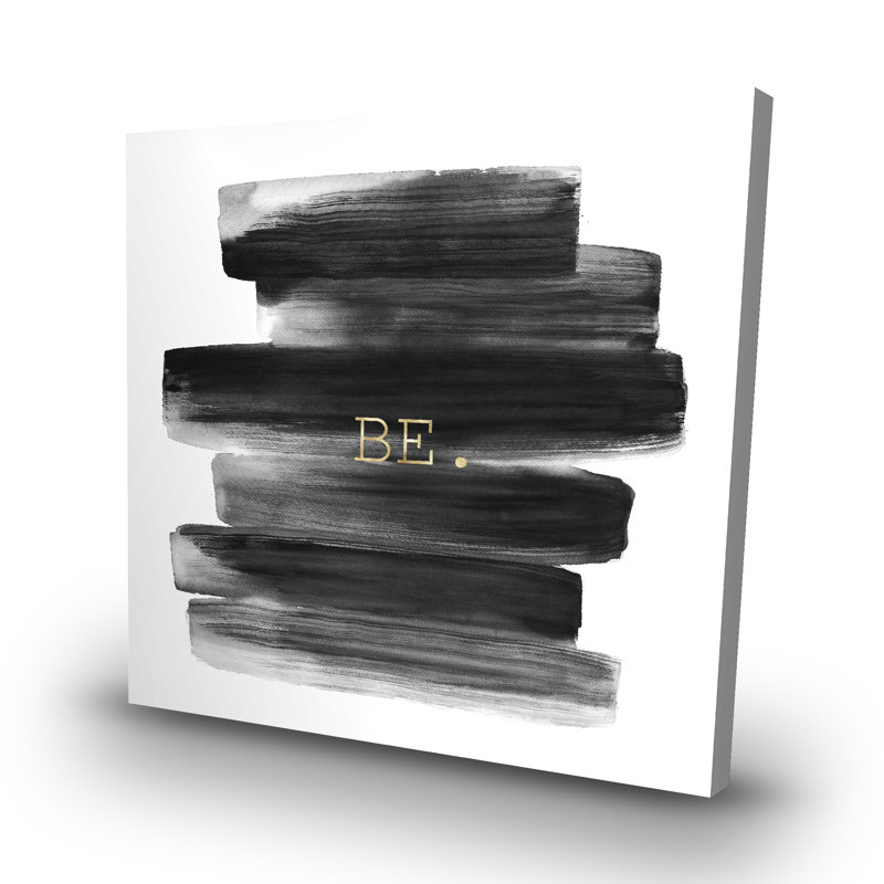 Be. - 32"x32" art on canvas