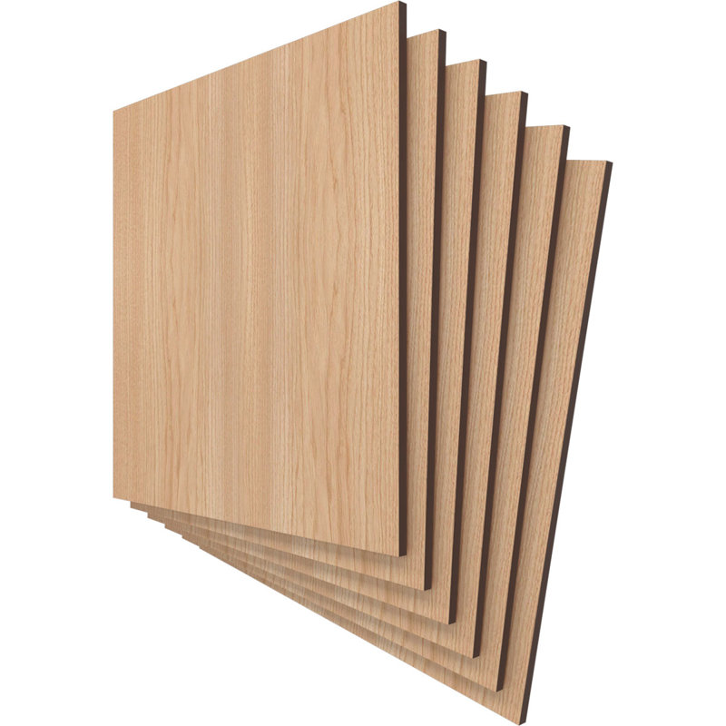 Planches en bois, Noyer blanc, H 11,75 po x l 11,75 po x P 0,25 po