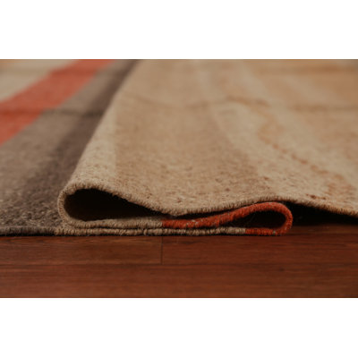 Tapis rayé teint en kilim 1 x 12