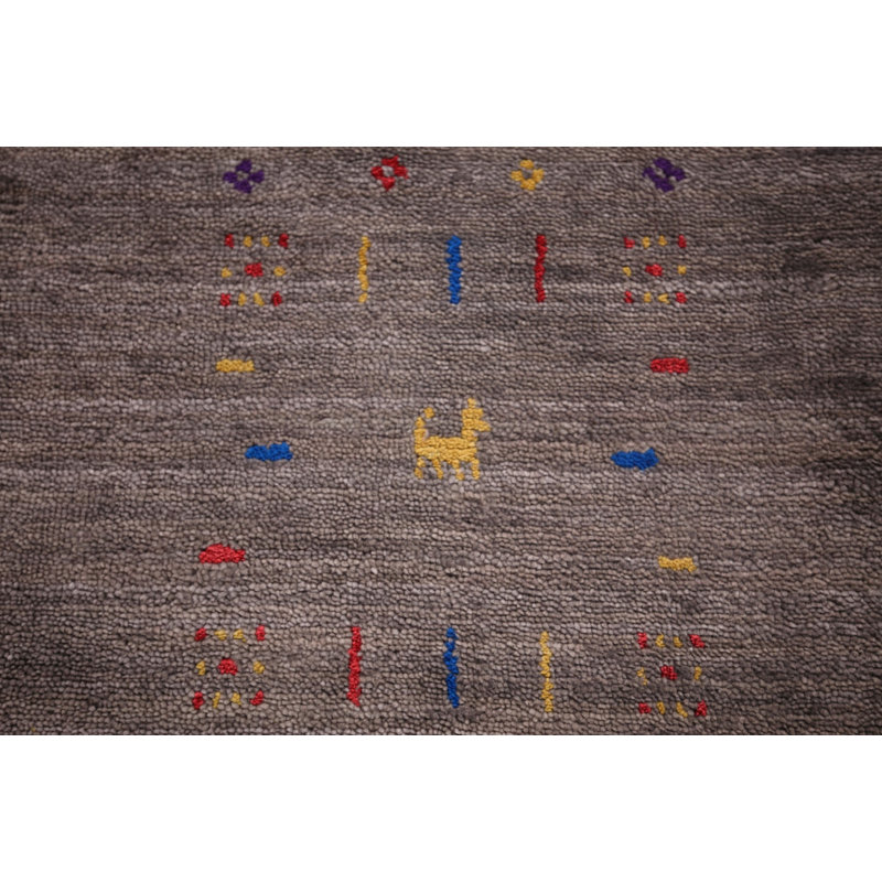 Handmade Gabbeh Indian Area Rug 8x10