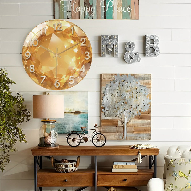 Horloge murale 12 po
