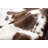 Abhinav Home Decor Kobe Cowhide Salt & Pepper Rug S & P Brown/White 5'X7'