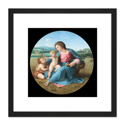 The Alba Madonna by Raphael - Single Picture Frame Art Prints
