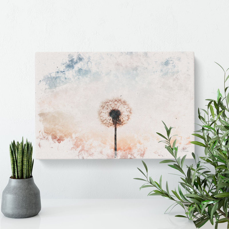 Dandelion - Wrapped Canvas, 40cm H x 60cm W x 3cm D