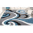 Calista Abstract Gray/Blue Area Rug-72244301