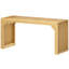 Banc en bois 35 po pour hall d'entrée, salon, cuisine