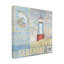 Toile d'extérieur Prampton Art Licensing Studio «Red Coastal Beacon»-87945290