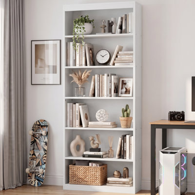 70.9"H 6-Tier Standard Bookcase