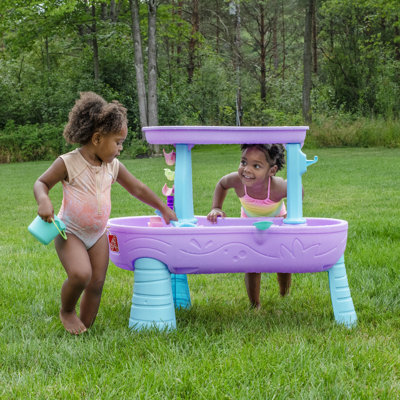 Step2 Rain Showers Unicorns Toddler Outdoor Water Table 