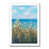 White Framed Paper Print