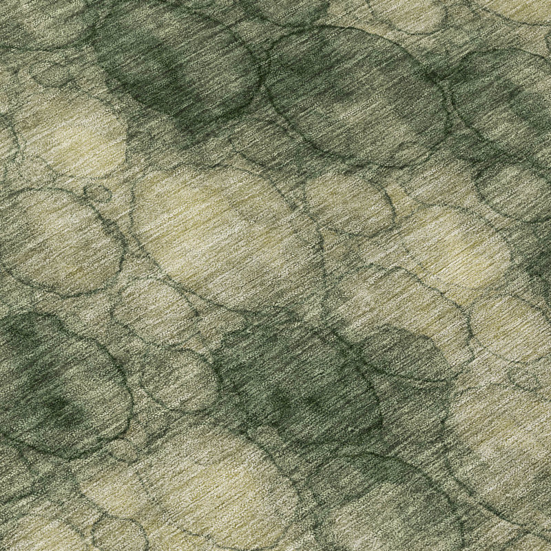 Machine Washable Indoor/Outdoor Chantille ACN2424 Abstract Rug, Rectangle 10' x 14'