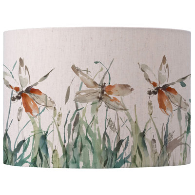 Cotton Round Lamp Shade ( Screw On )