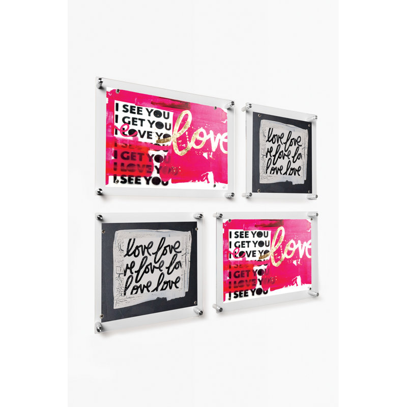 Pinwheel Mixed Picture Frame Set