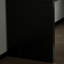 Bureau rectangulaire en bois massif noir, bureau-118342337