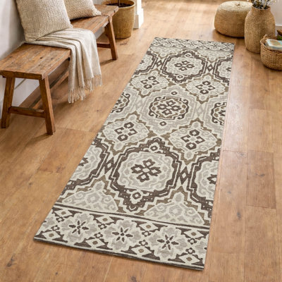 Tapis tribal intérieur / extérieur lavable à la machine Chantille ACN2669