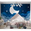 Adhésif mural pelez et collez pour enfants - Rêve de lune abstrait-525504198