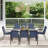 Christopher 9-Piece Patio Dining Set With Blue PVC-coated polyester Fabric-192285458-192285456