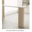Table de bar en granit blanc crème-750110225