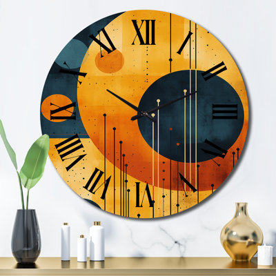 Horloge murale Mid-Century