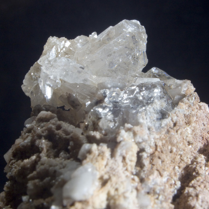 Cerussite and Dolomite. Tsumeb, Namibia.