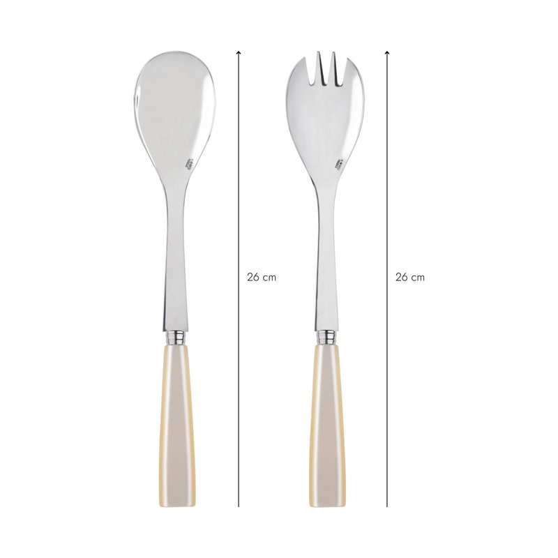 Icone Salad Servers, Pearl
