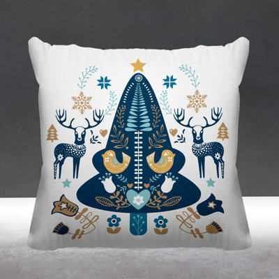 Outdoor Reversible Throw Pillow