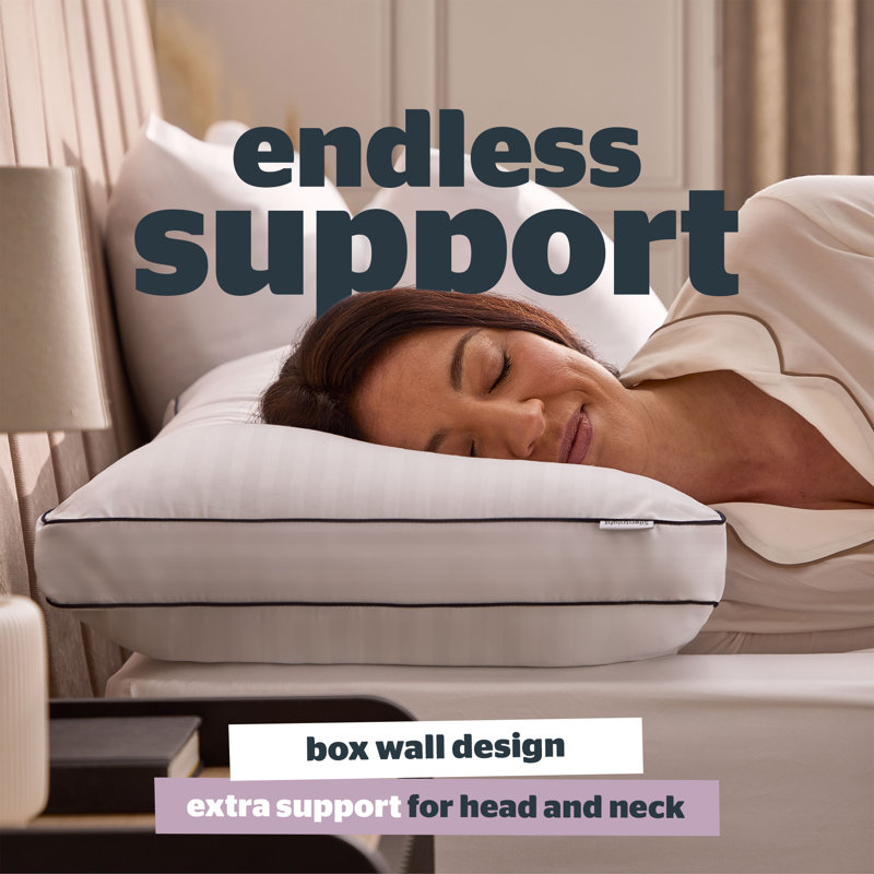Silentnight Luxury Hotel Collection Box Pillow Medium Support