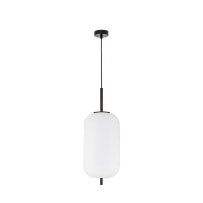 1 - Light Black Bulb Pendant