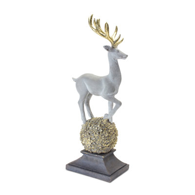 Hasibah Christmas Deer Figurines & Collectibles
