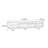 Retro tree bark pattern design TV cabinet-1402111017