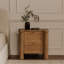 Treccia 2 Drawer Nightstand Oak
