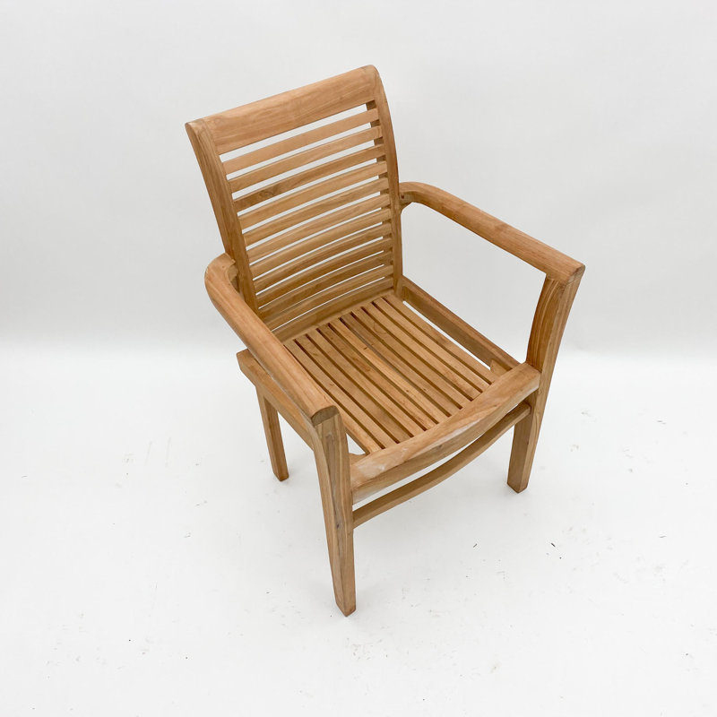 Stackable Outdoor Patio Dining Armchair