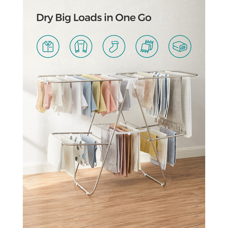 Steel Foldable Gullwing Drying Rack