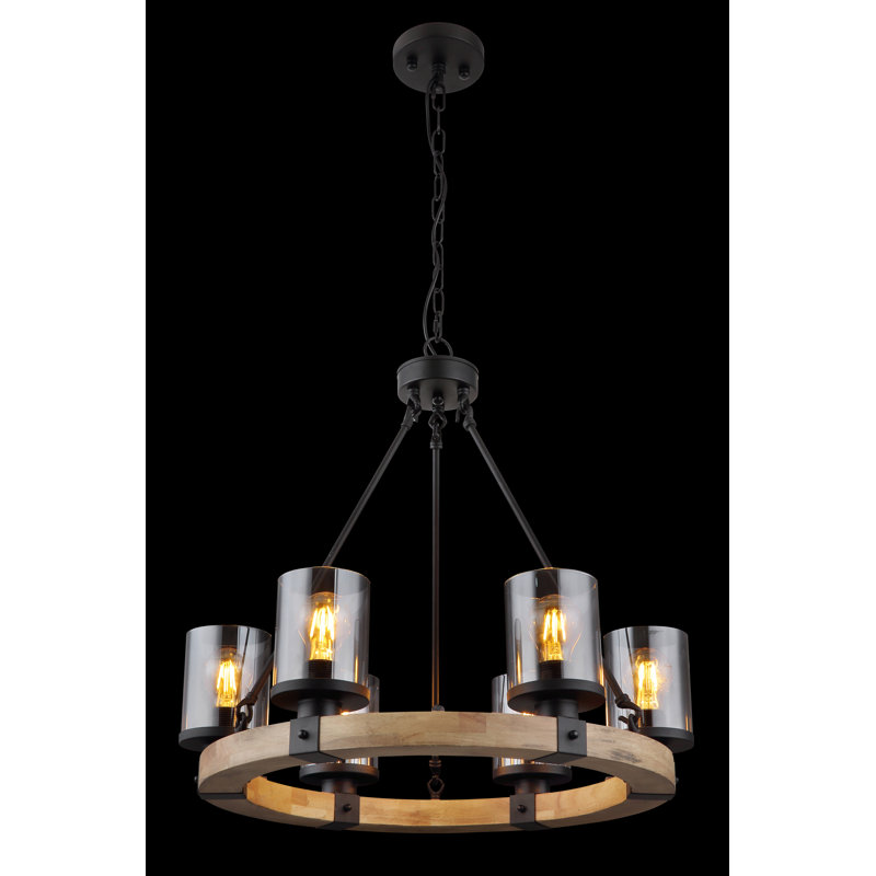 Whelington 6 - Light Matte Black Pendant