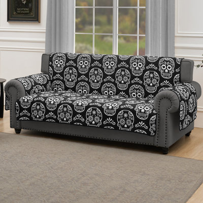 Sugar Skull Reversible Slipcover