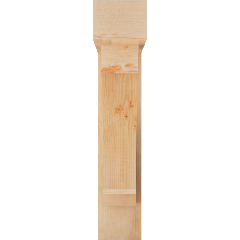 Support de bloc impérial avec entretoise décalée, 38 x 30, Sapin Douglas de l 7 1/2 (lisse)